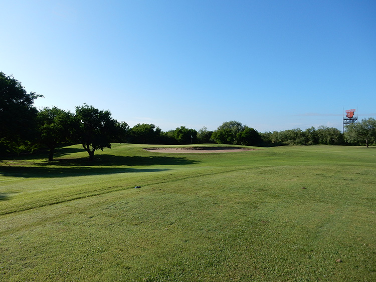 view of golf course